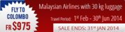 Fly To Colombo From Melbourne,  Australia