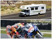 Book now for Melbourne MOTOGP Motor Sport with Aussie Campervans