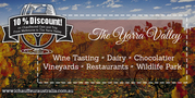 10% Discount on Chauffeured Cars and Trip From Melbourne to The Yarra 