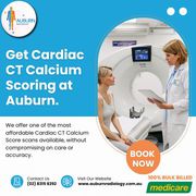 Get Cardiac CT Calcium Scoring at Auburn Radiology. (02) 8315 8292