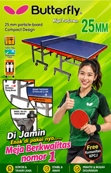 JUAL MEJA PINGPONG BUTTERFLY BERKUALITAS TINGGI 