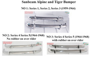 Sunbeam Alpine S1 S2 S3 S4 S5 bumpers